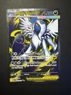 Pokemon TCG Mega Absol ex 161/132 Mega Evolution Ultra Rare - Image 1