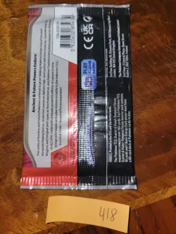 22.57g (Heaviest in Lot) Temporal Forces Pokemon Booster Pack - Sealed #418 - Image 2