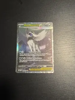 Pokemon TCG Mega Evolutions Mega Absol EX SIR Secret Illust Rare #180 STUNNING! - Image 1