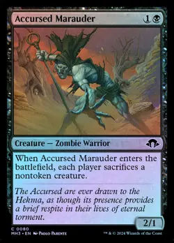 Accursed Marauder - Foil - MTG Cards Shop - Image 1