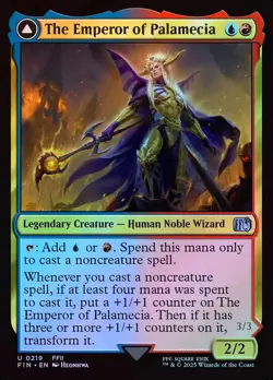 The Emperor of Palamecia // The Lord Master of Hell - Foil - MTG Cards Shop - Image 1