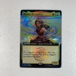 Katara the Fearless Magic the Gathering x Avatar SDCC 2025 Promo Card - Image 1