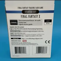 Opus I Final Fantasy X Starter Set Trading Card Game-New In Box 2016 - Image 2
