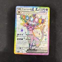 Espeon ex SVP175 Sv: Scarlet & Violet Promo Cards Holo Pokemon TCG - Image 1