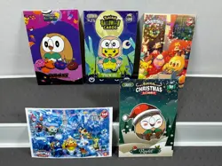 Pokemon Lot of Cards and Stickers All Rowlet #722 Rowlet Only Pokemon Lot of 22 - Image 2
