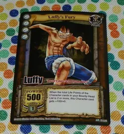2006 One Piece Passage to the Grand Line CCG Luffy Rare Foil Card CH051 - Image 1