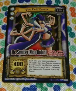 2006 One Piece Passage to the Grand Line CCG Nico Robin Rare Foil Card CH092 - Image 1
