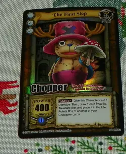One Piece Passage to the Grand Line CCG Chopper Silver Rare Foil Card #CH053 - Image 1