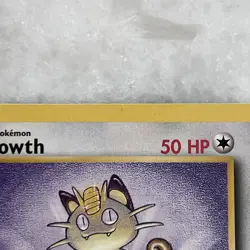1999 English Pokemon Meowth and Persian Original Cards - Image 3