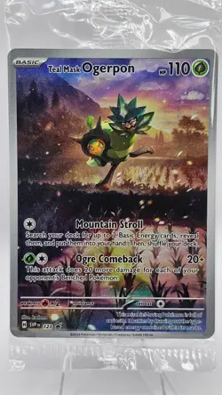 Teal Mask Ogerpon - 123 - SV: Scarlet & Violet Promo Cards (SVP) - (Sealed) - Image 1
