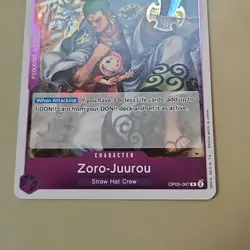 One Piece Card Game - Zoro-Juurou OP05-067 R Awakening of the New Era TCG CCG - Image 4