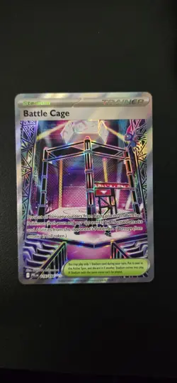 Battle Cage 116/094 Phantasmal Flames Pokemon Card Near Mint - Image 1
