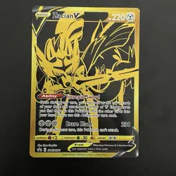 Zacian V SWSH076 SWSH: Sword & Shield Promo Cards Holo - Image 1