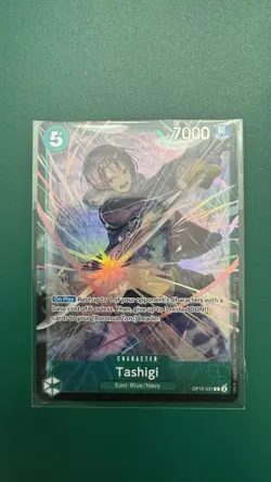 Tashigi (Store Treasure Cup 2025) OP12-031 One Piece Promotion Cards Foil SEALED - Image 1