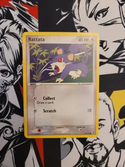 POKEMON TCG Card - RATTATA 77/112 EX FIRERED & LEAFGREEN COMMON - NEAR MINT NM - Image 1