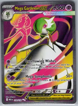Mega Gardevoir ex 159/132 ME01: Mega Evolution - Pokemon Card - NM - Image 1