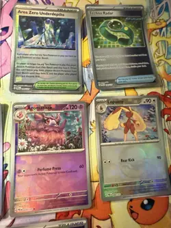 Pokemon TCG Prismatic Evolutions Pokeball Lot Of 20 Cards Near Mint - Image 5