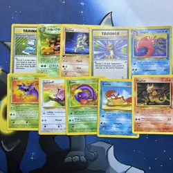 Pokemon TCG Vintage Lot 10 Cards Base Set 1999-2000 Vintage WOTC - Image 1