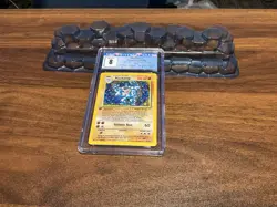Pokemon Machamp Base Set 1st Edition Holo Rare #8 CGC 8 - Image 1