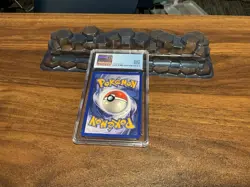 Pokemon Machamp Base Set 1st Edition Holo Rare #8 CGC 8 - Image 2