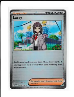 Pokemon TCG - Prismatic Evolutions - Pokeball Lacey (114/131) - NM - Image 1