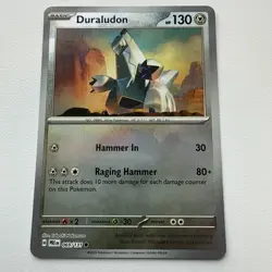 Pokemon Prismatic Evolutions - Duraludon #069/131 "Poke Ball Pattern" - Image 1