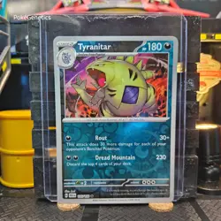 Tyranitar Paldea Evolved Reverse Holo Pokemon TCG 135/193 Scarlet & Violet Rare - Image 1