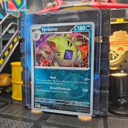 Tyranitar Paldea Evolved Reverse Holo Pokemon TCG 135/193 Scarlet & Violet Rare - Image 2