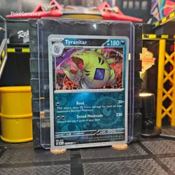 Tyranitar Paldea Evolved Reverse Holo Pokemon TCG 135/193 Scarlet & Violet Rare - Image 3