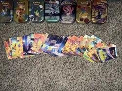 Pokemon TCG Lot Of 43 Mini Tins EMPTY Sword & Shield/Scarlet & Violet Era - Image 5