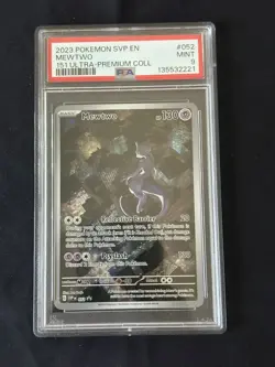 PSA 9 Mewtwo Black Star Promo #52 Pokemon 151 ENGLISH 2023 Scarlet & Violet - Image 3