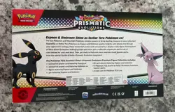 Pokemon TCG Scarlet & Violet Prismatic Evolutions Premium Figure Collection Box - Image 2