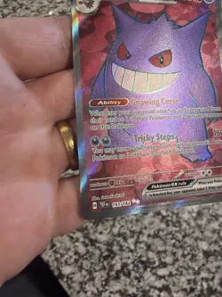 Pokemon TCG Gengar EX Temporal Forces 193/162 Full Art Ultra Rare - Image 5