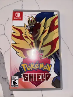Pokemon Shield Nintendo Switch Game and Case - Image 1
