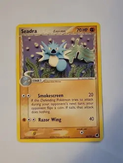 Pokemon TCG Seadra (Delta Species) EX Dragon Frontiers 22/101 Regular Rare - Image 1