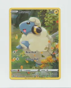 Pokemon TCG Mareep Crown Zenith: Galarian Gallery Set GG34/GG70 Holo Rare - Image 1