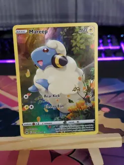 Pokemon TCG Mareep Crown Zenith: Galarian Gallery Set GG34/GG70 Holo Rare - Image 3