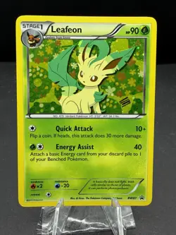 2011 Pokemon BW Black Star Promos Leafeon #BW87 - Image 1