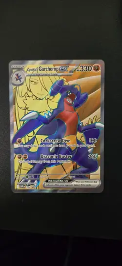 Pokemon TCG Black Star Promo: Cynthia’s Garchomp ex SVP 204 - Near Mint - Image 1
