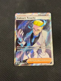 Pokemon Colress's Tenacity 087/064 Full Art Trainer - Image 1