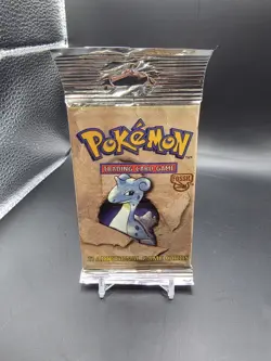 Pokemon Vintage Fossil Booster Pack Long Crimp 21.19g FACTORY SEALED WOTC - Image 1
