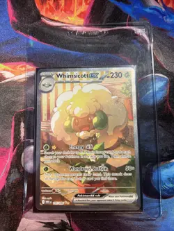Pokemon Whimsicott Ex Special Illustration Rare165/086 White Flare NM - Image 1