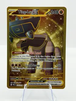Pokemon TCG Ting-Lu ex Paldea Evolved 275/193 Holo Hyper Rare Near Mint NM - Image 1