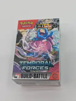 New Factory Sealed! Pokemon Scarlet & Violet: Temporal Forces Build & Battle Box - Image 1