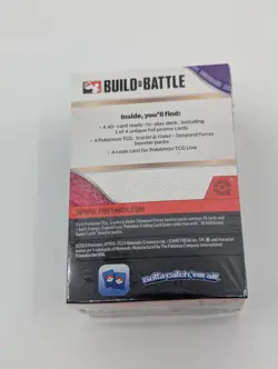 New Factory Sealed! Pokemon Scarlet & Violet: Temporal Forces Build & Battle Box - Image 4