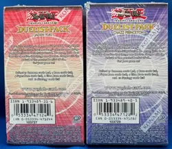 YuGiOh GX 1st Edition Jaden Yuki & Chazz Princeton TCG Duelist Packs SEALED - Image 2