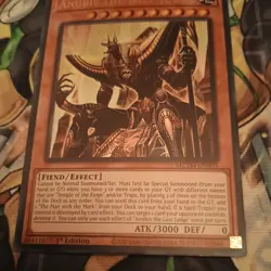 Anubis the Last Judge MZTM-EN003 Maze of the Master Ultra Rare Yugioh Tcg - Image 1