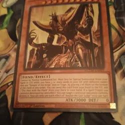 Anubis the Last Judge MZTM-EN003 Maze of the Master Ultra Rare Yugioh Tcg - Image 3