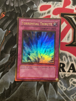 Torrential Tribute - GLD1-EN040 - Gold Rare - Limited Edition LP YuGiOh! Gold S - Image 1