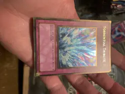 Torrential Tribute - GLD1-EN040 - Gold Rare - Limited Edition LP YuGiOh! Gold S - Image 3